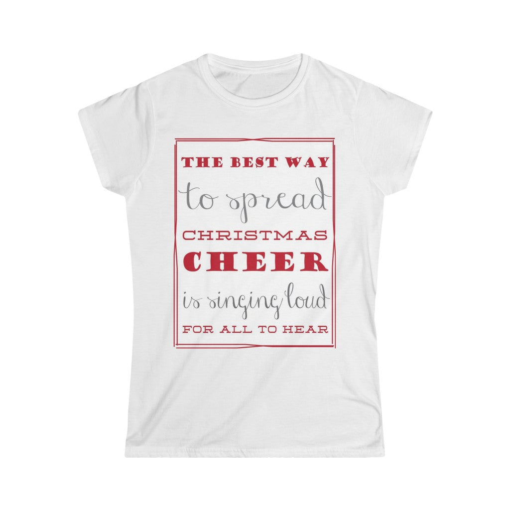 Lushes Women's Softstyle Tee (Christmas Cheer)