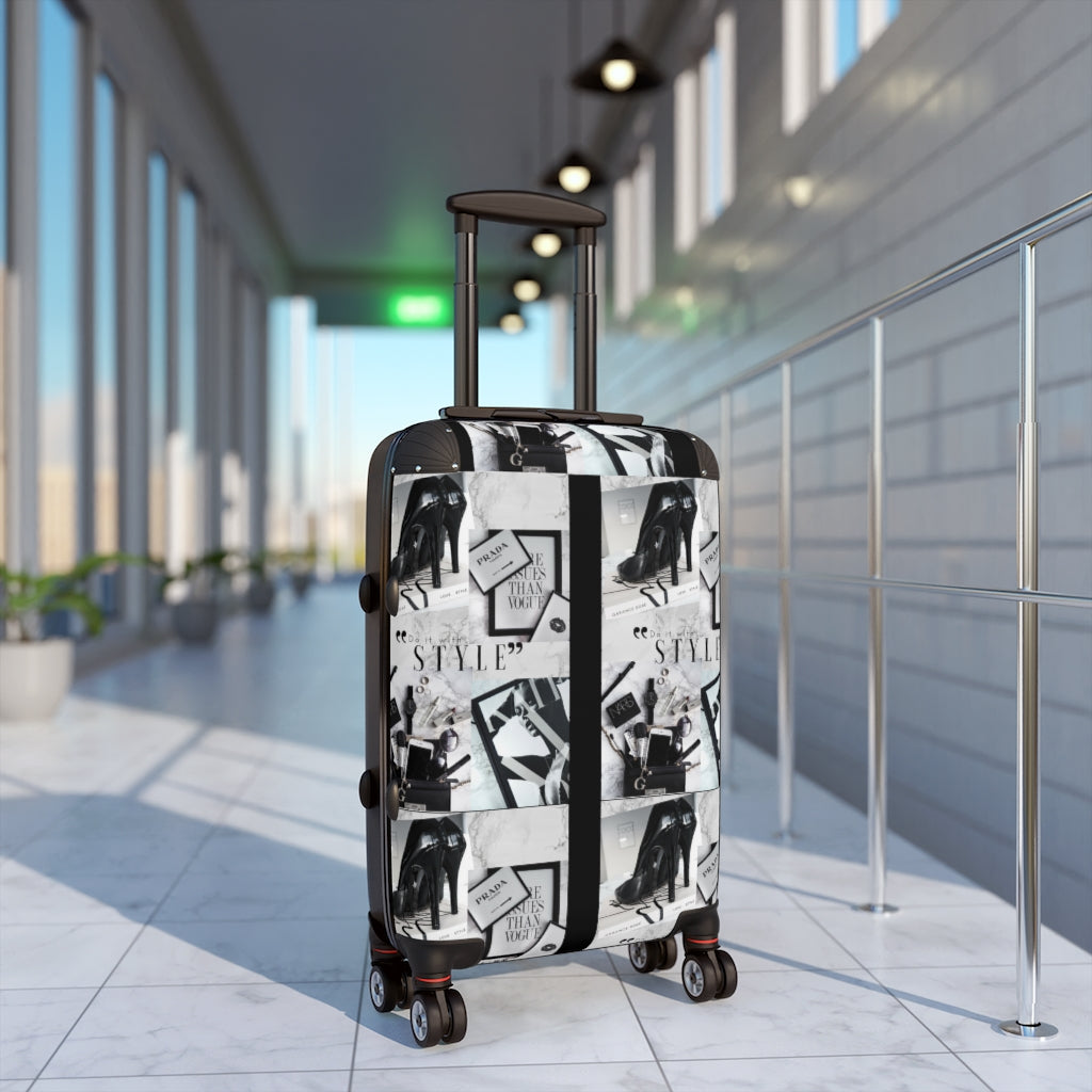 Lushes Suitcases (Do it with Style) Black