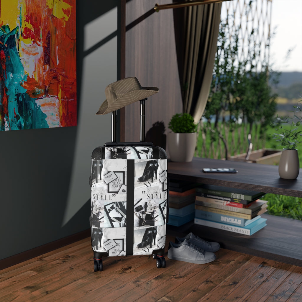 Lushes Suitcases (Do it with Style) Black