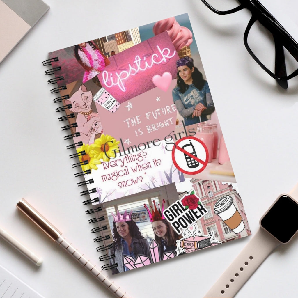 Lushes Spiral Journal (Neon Lipstick)